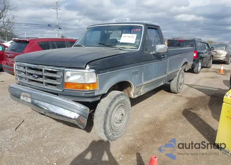 1993 Ford F250 из США, поврежденный, VIN 1FTHF26H4PLB00833